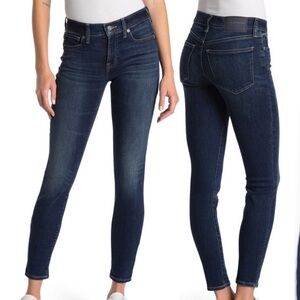 Lucky Brand Jeans Ava Mid Rise Skinny 12 31 Dark Stretch Classic Slim 29” Inseam